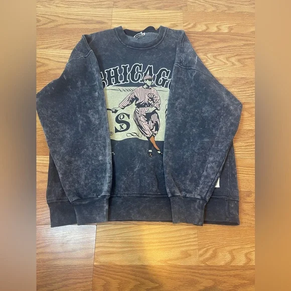 Vintage 1991 NUTMRG Chicago white Sox sweatshirt size XL made in USA